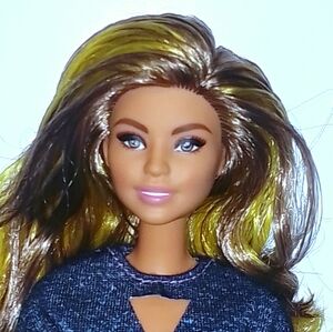 Fashion Barbie Doll with Blonde and Brown Hair